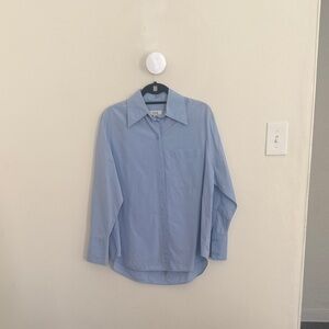 COS Sky Blue Casual Women’s Buttondown